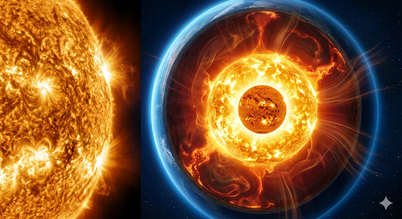 Температура ядра Земли — как на поверхности Солнца