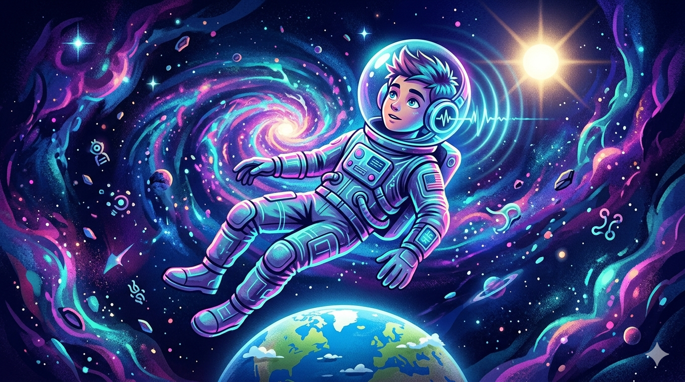 В космосе полная тишина