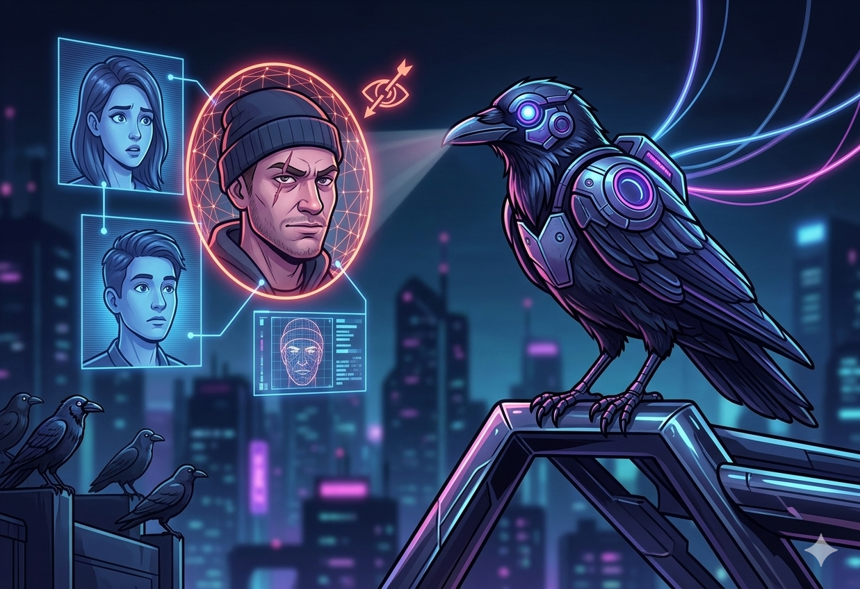 Вороны запоминают лица людей и могут мстить