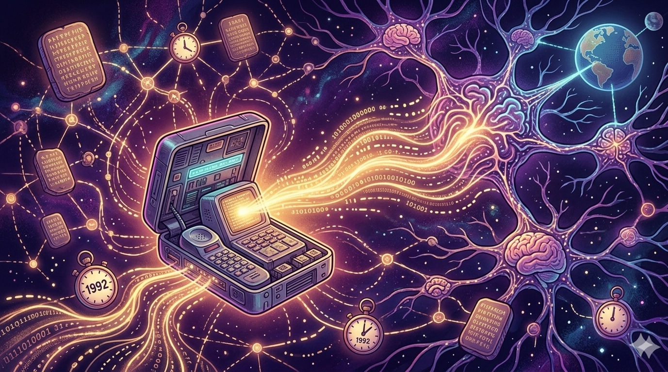 Первое SMS в истории было отправлено в 1992 году