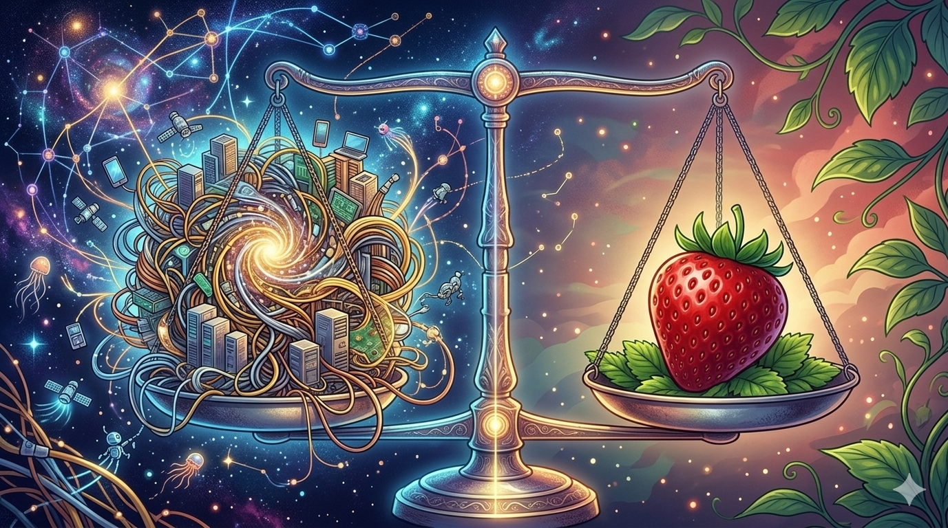 Интернет весит примерно столько же, сколько клубника