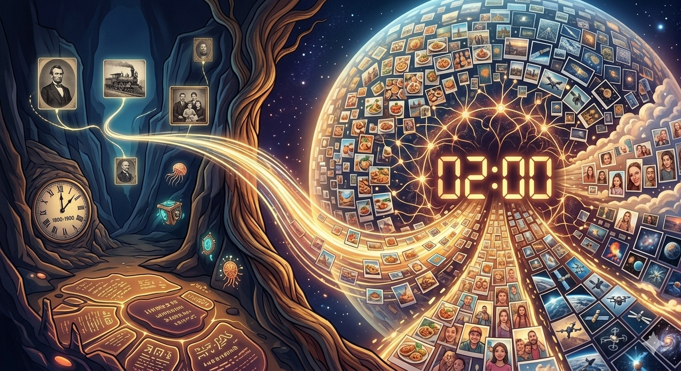 Каждые 2 минуты мы делаем больше фотографий, чем всё человечество за весь XIX век